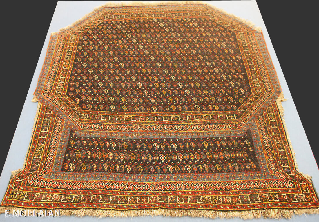 Alfombra Persa Antigua Kashkuli n°:82925572